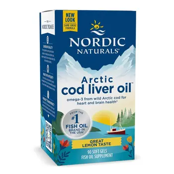 Nordic Naturals Arctic Cod Liver Oil 750 mg, kapsułki, 90 szt.
