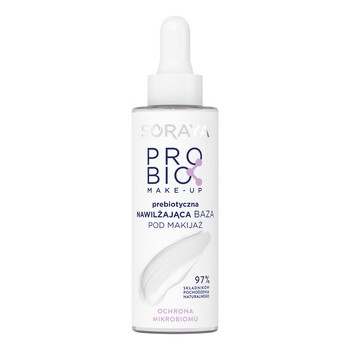 Soraya Probio Make-Up, prebiotyczna baza pod makijaż, nawilżająca, 30ml