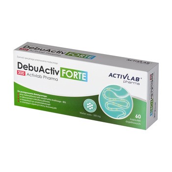 Activlab Pharma, DebuActiv Forte 300, kapsułki dojelitowe, 60 szt.