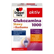 Doppelherz aktiv Glukozamina 1000 Stawy+Kurkuma, kapsułki, 40 szt.