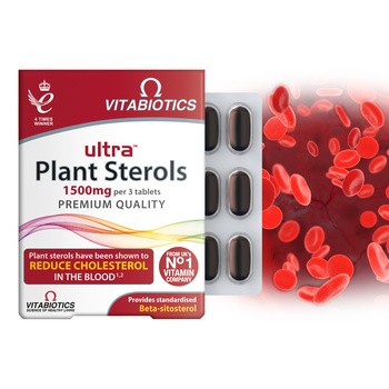 Vitabiotics Ultra Plant Sterols, tabletki, 30 szt.