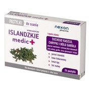 Islandzkie medic +, pastylki do ssania, 24 szt.