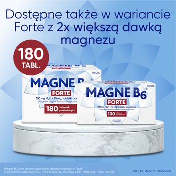 Zestaw 3x Magne B6, tabletki powlekane, 60 szt.