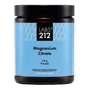 LABS212 Magnesium citrate, proszek, 63 g