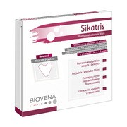 Sikatris, silikonowy plaster na blizny, zmarszczki i bruzdy na dekolcie, 13 cm x 14 cm, 1 szt.