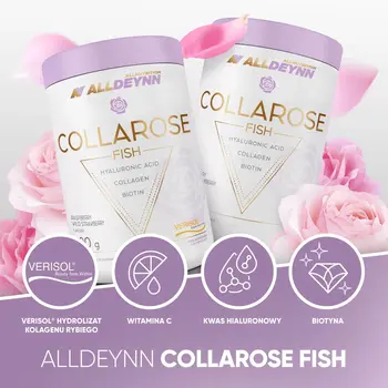 Allnutrition, ALLDEYNN CollaRose Fish,  smak pomarańczowy, proszek, 300 g