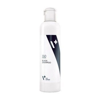 Vet Expert, Black Shampoo, szampon dla psów i kotów z ciemną sierścią, 250 ml