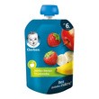 Gerber Deserek mus jabłko, banan, truskawka, 6 m+, 90 g