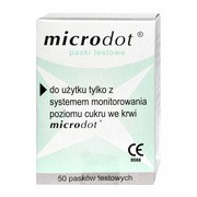 Test paskowy Microdot, 50 pasków