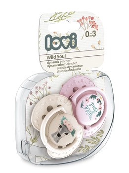 Canpol Lovi Wild Soul Girl, smoczek dynamiczny , 0-3 m, 2 szt.