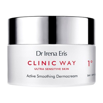 Dr Irena Eris Clinic Way 1°, hialuronowe wygładzenie, krem na dzień, SPF 15, 50 ml