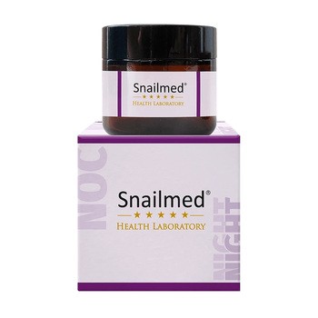 Snailmed, normalizujący krem z ceramidami i witaminą E, na noc, 60 ml