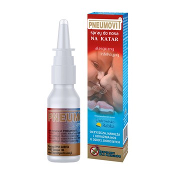 Pneumovit, spray do nosa, 35 ml