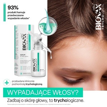Biovax Trychologic Wypadanie, serum do skóry głowy, 50 ml