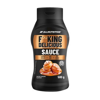 Allnutrition Fitking Delicious Sauce, sos o smaku słonego karmelu, 500 g