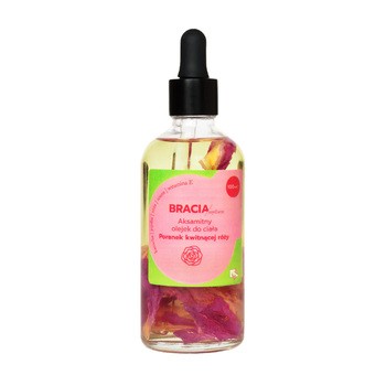 Bracia Mydlarze, aksamitny olejek do ciała, Poranek kwitnącej róży, 100 ml