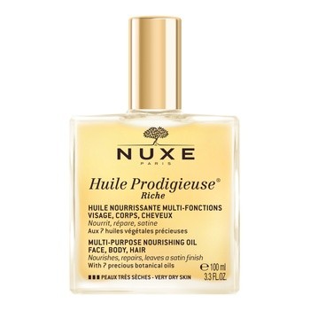 Nuxe Huile Prodigieuse Riche, suchy olejek intensywnie odżywiający, 100 ml