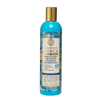 Natura Siberica, regenerujący szampon rokitnikowy, włosy osłabione i zniszczone, 400 ml