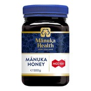 Manuka Health, Miód Manuka MGO 100+, nektarowy, 500 g