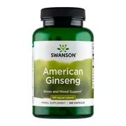 Swanson American Ginseng, kapsułki, 100 szt.