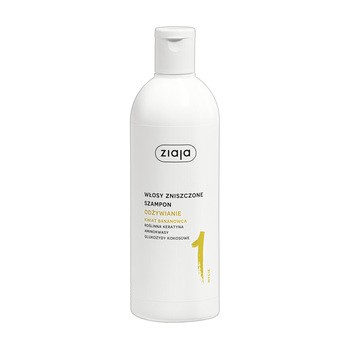 Ziaja Odżywianie Kwiat Bananowca, szampon do włosów, 400 ml