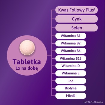 Femibion 0 Planowanie ciąży Kwas Foliowy Plus, tabletki powlekane, 28 szt.