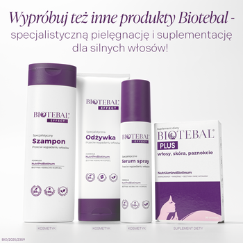 Biotebal Effect, specjalistyczny szampon przeciw wypadaniu włosów, 200 ml
