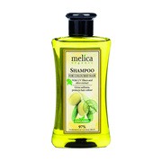 Melica Organic, szampon do włosów farbowanych z filtrami UV i ekstraktem z oliwek, 300 ml