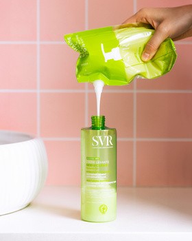 SVR Sebiaclear, nawilżający krem do mycia, 400 ml