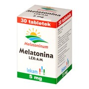 Melatonina LEK-AM, 5 mg, tabletki, 30 szt.