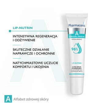 Pharmaceris A Lip-Nutrin, ultra-serum regenerujące do ust, 15 ml