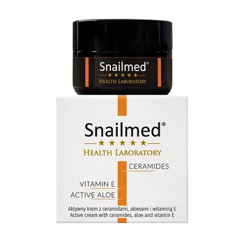 Snailmed, normalizujący krem z ceramidami i witaminą E, na dzień, 30 ml