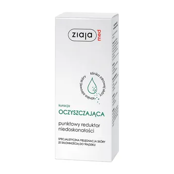 Ziaja Med Kuracja Oczyszczająca, punktowy reduktor niedoskonałości, 15 ml