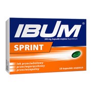 Ibum Sprint, 200 mg, kapsułki elastyczne, 10 szt.