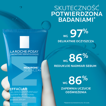La Roche-Posay Effaclar, oczyszczający żel do skóry tłustej, 200 ml