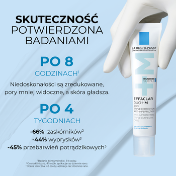 Zestaw La Roche-Posay Effaclar przeciw niedoskonałościom krem + serum