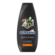 Schauma 2in1 Sports Power, szampon i żel pod prysznic dla mężczyzn, 400 ml