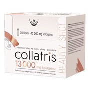 Collatris Beauty Shot 13 0000, fiolki z płynem, smak porzeczkowy, 20 szt.
