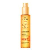 Nuxe Sun, olejek do opalania twarzy i ciała SPF 50, 150 ml