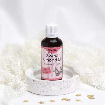 Nacomi, olej ze słodkich migdałów, rafinowany, 50 ml