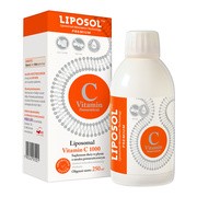 Liposol Liposomal Vitamin C 1000, płyn, smak pomarańczowy, 250 ml