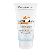 Dermedic Sunbrella, krem ochronny SPF 50+, skóra tłusta i mieszana, 50 ml
