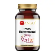 Yango, Trans-Resweratrol, kapsułki, 60 szt.