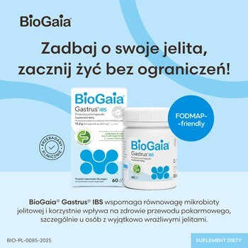 Biogaia Gastrus IBS, kapsułki, 60 szt.