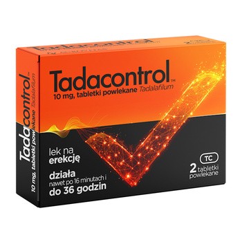 Tadacontrol, 10 mg, tabletki powlekane, 2 szt.