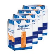Zestaw 4x Fresubin Protein Energy Drink, płyn o smaku owoców tropikalnych, 4 x 200 ml