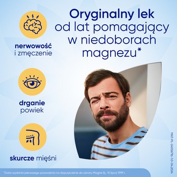 Magne B6, tabletki powlekane, 60 szt.