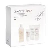Zestaw Ziaja Yego, żele pod prysznic, 3 szt. + balsam po goleniu, 80 ml