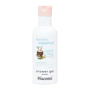 Nacomi, żel pod prysznic, banan i kokos, 300 ml