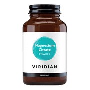 Viridian Magnesium Citrate - Magnez, proszek, 150 g